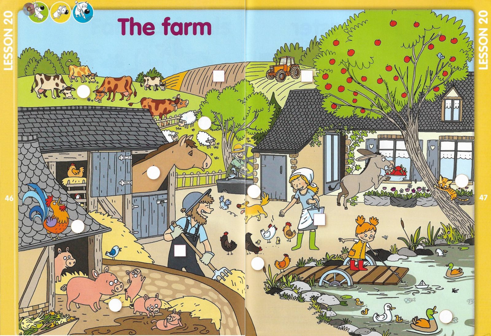 CE2 The farm = La ferme Semaine du 8 mai 2023 Elegant English